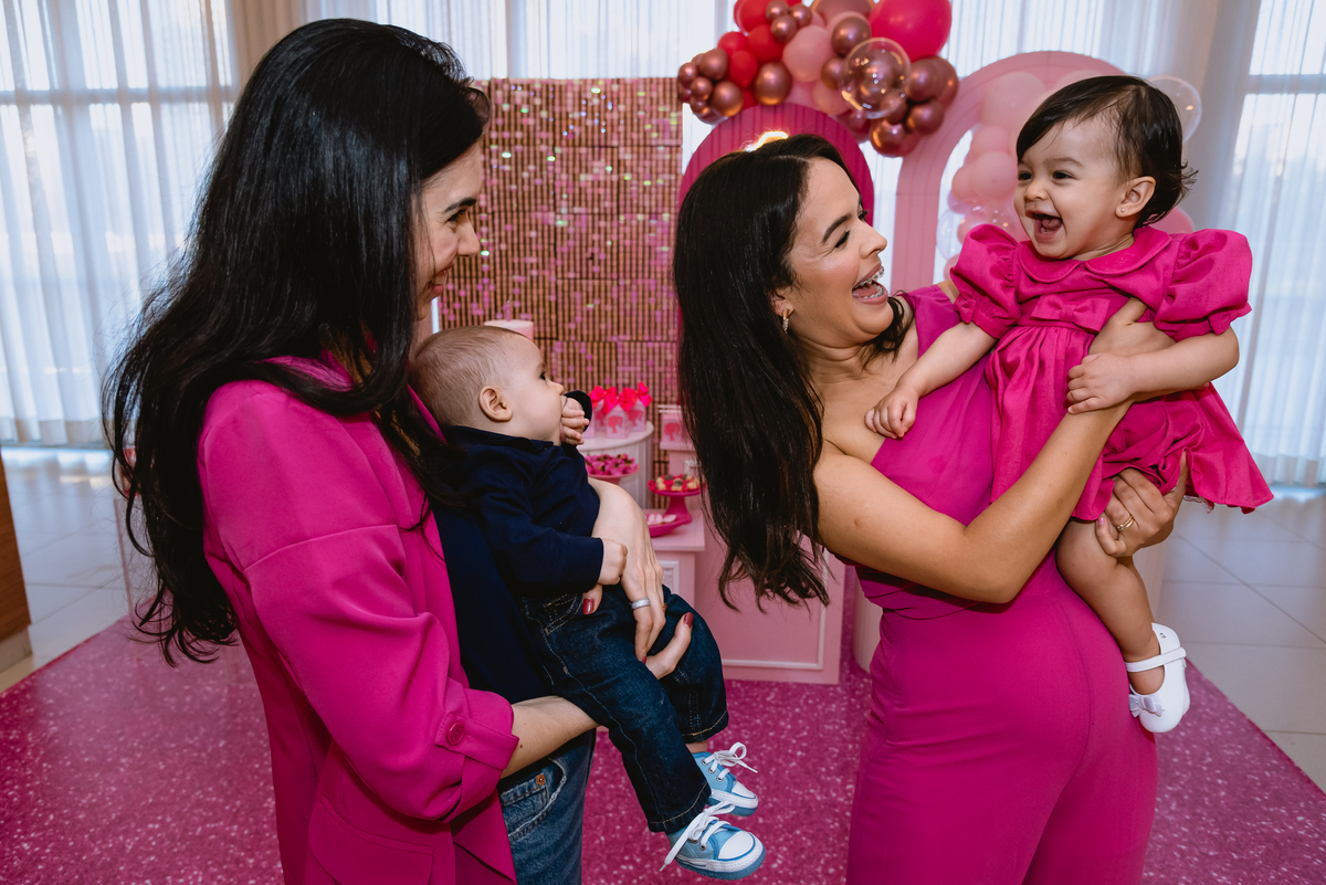 foto de festa infantil menina linda