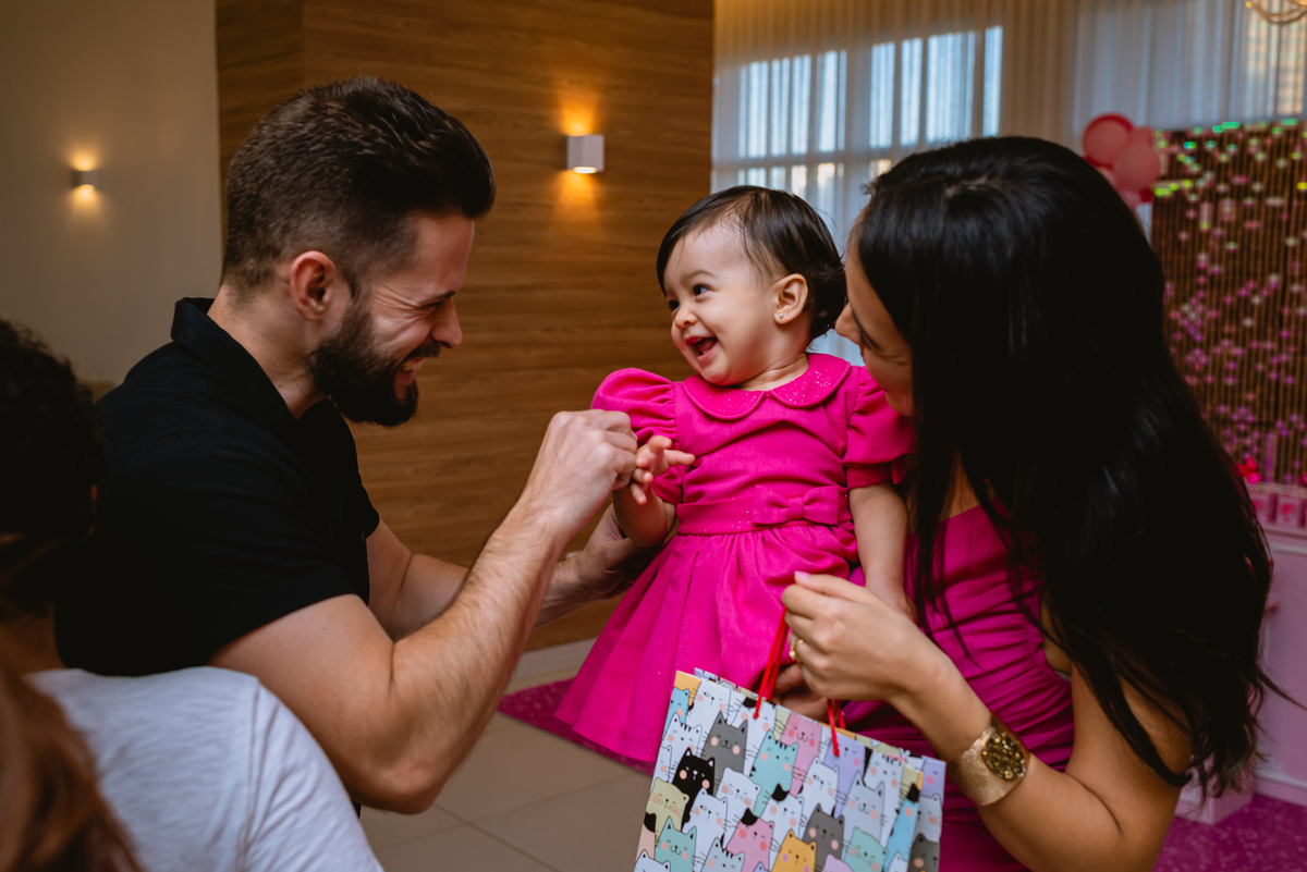 foto de festa infantil menina linda