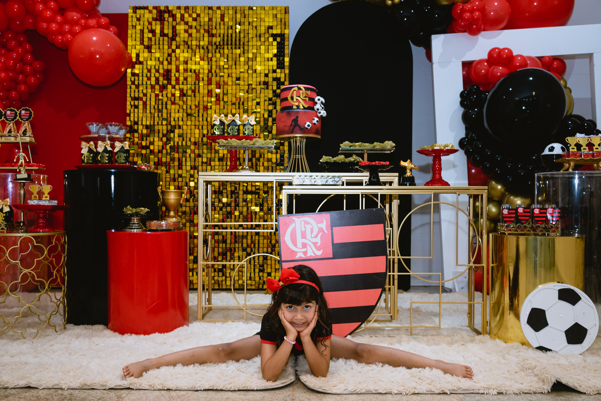 foto de festa infantil menina linda