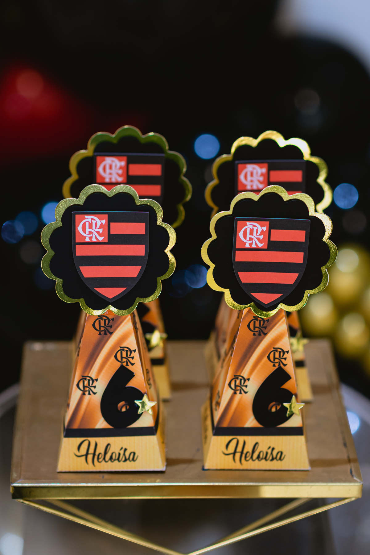 foto de festa infantil decoração de flamengo