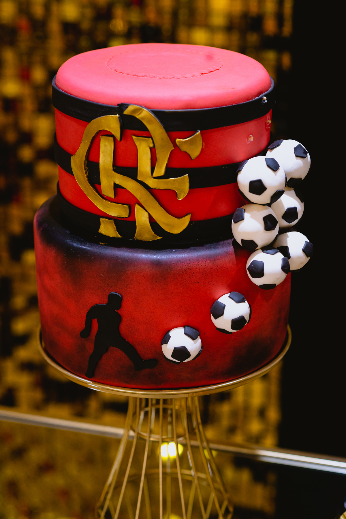 foto de festa infantil decoração de flamengo