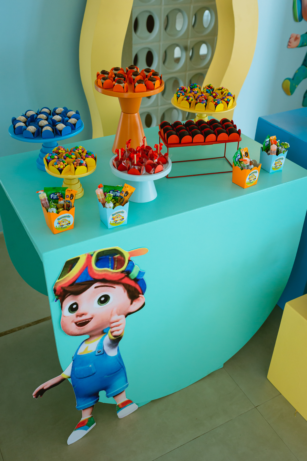 foto de festa decoração de festa infantil tema Cocomelon