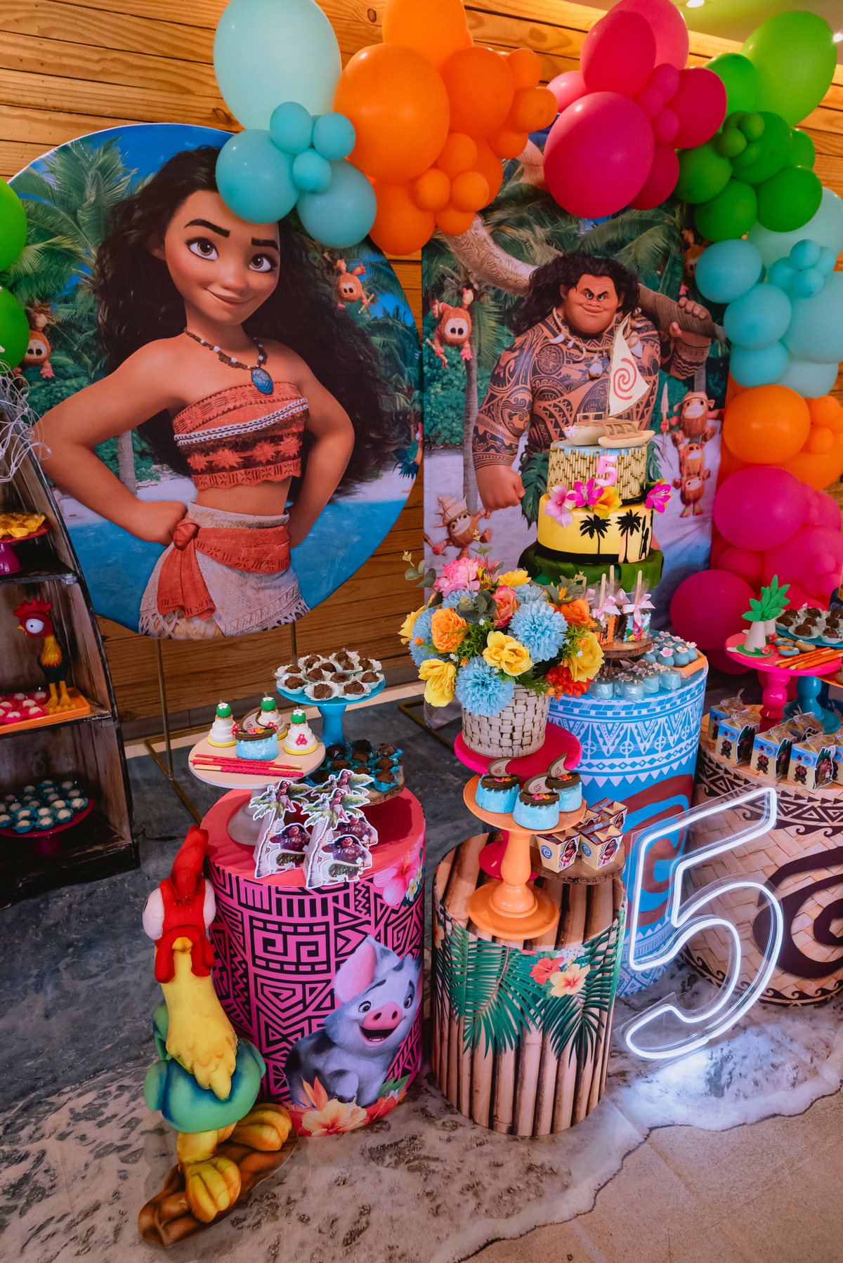 fotos festa cerrado Kids decoração Splend Produções e Eventos decoração moana