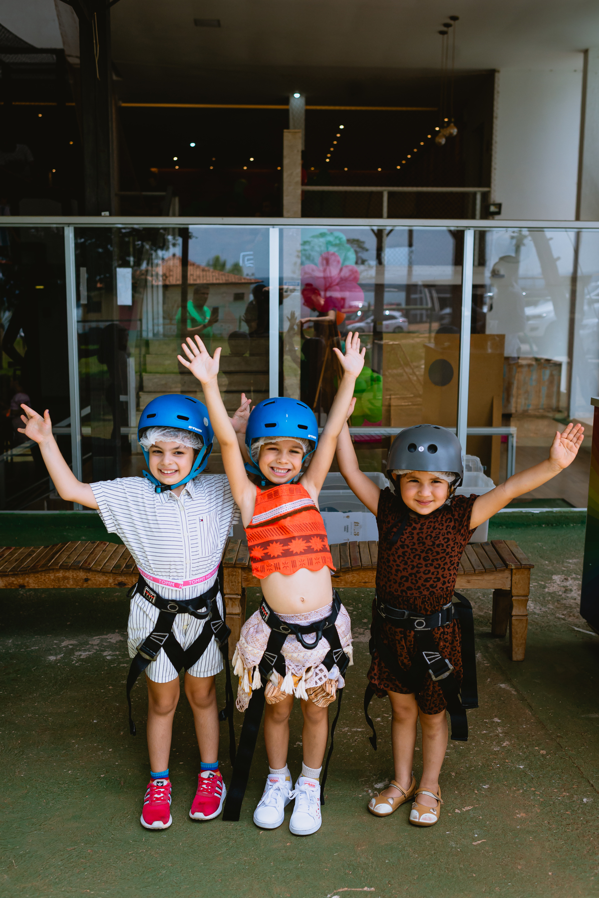 fotos de festa infantil menina com as amigas