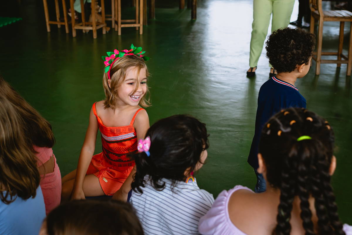 fotos de festa infantil menina com as amigas