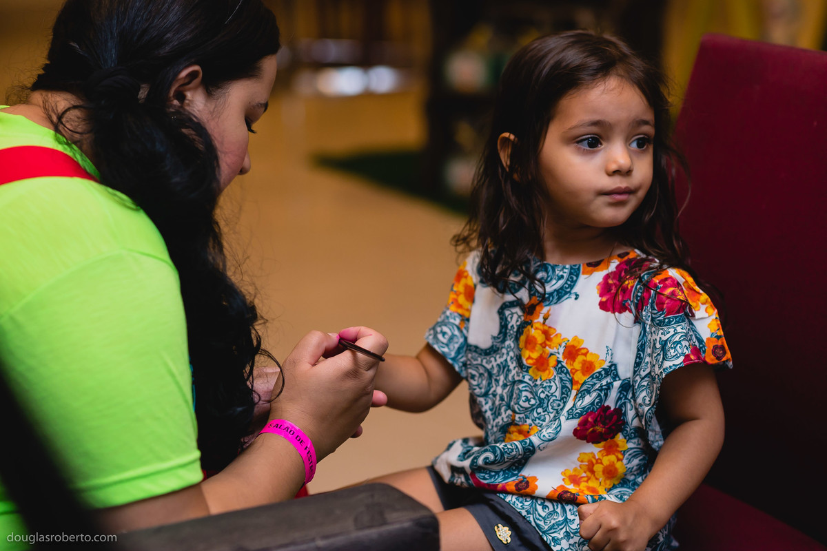 pintura em festa infantil