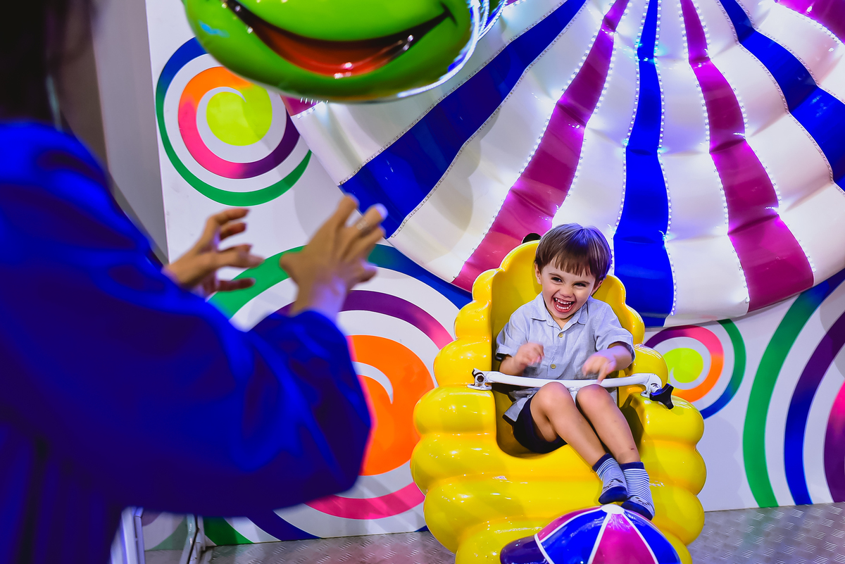 foto de festa infantil sorriso lindo