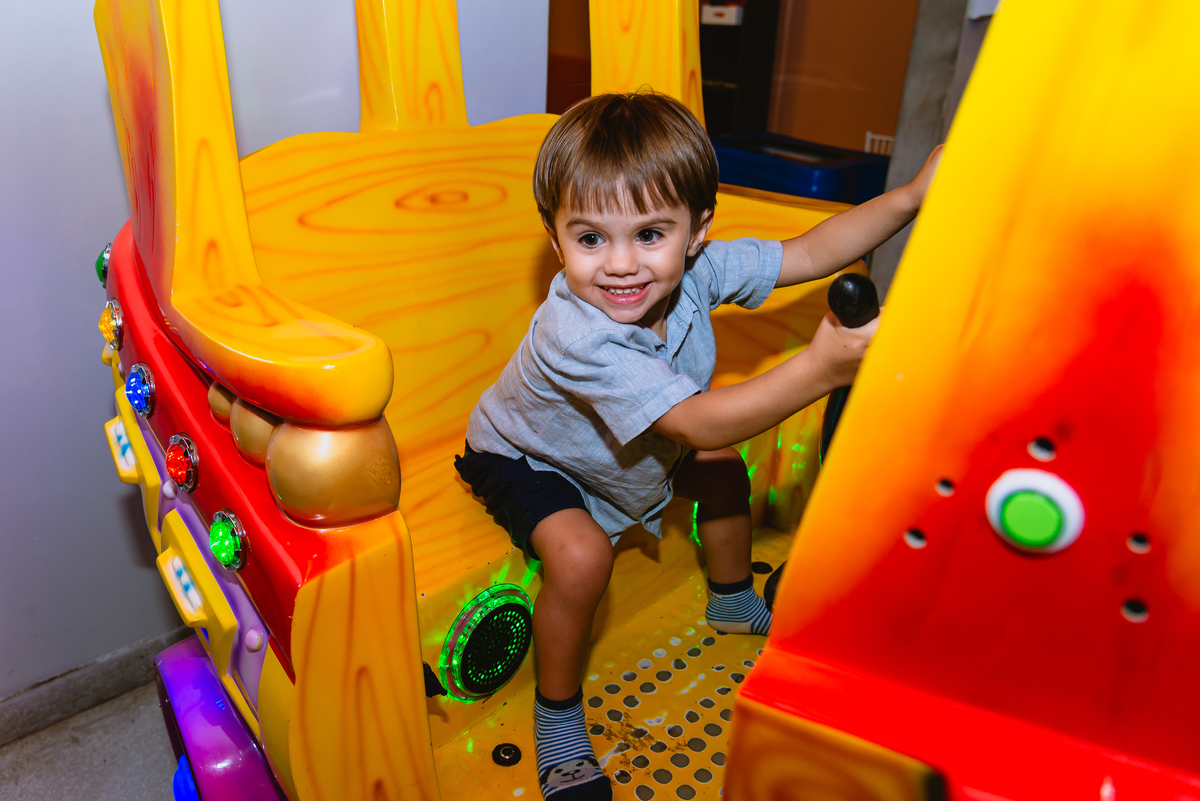 foto de festa infantil sorriso lindo