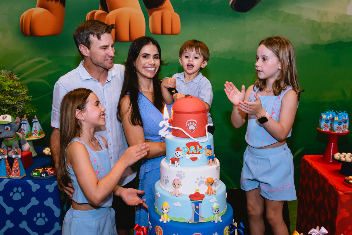 foto de festa infantil hora dos parabéns