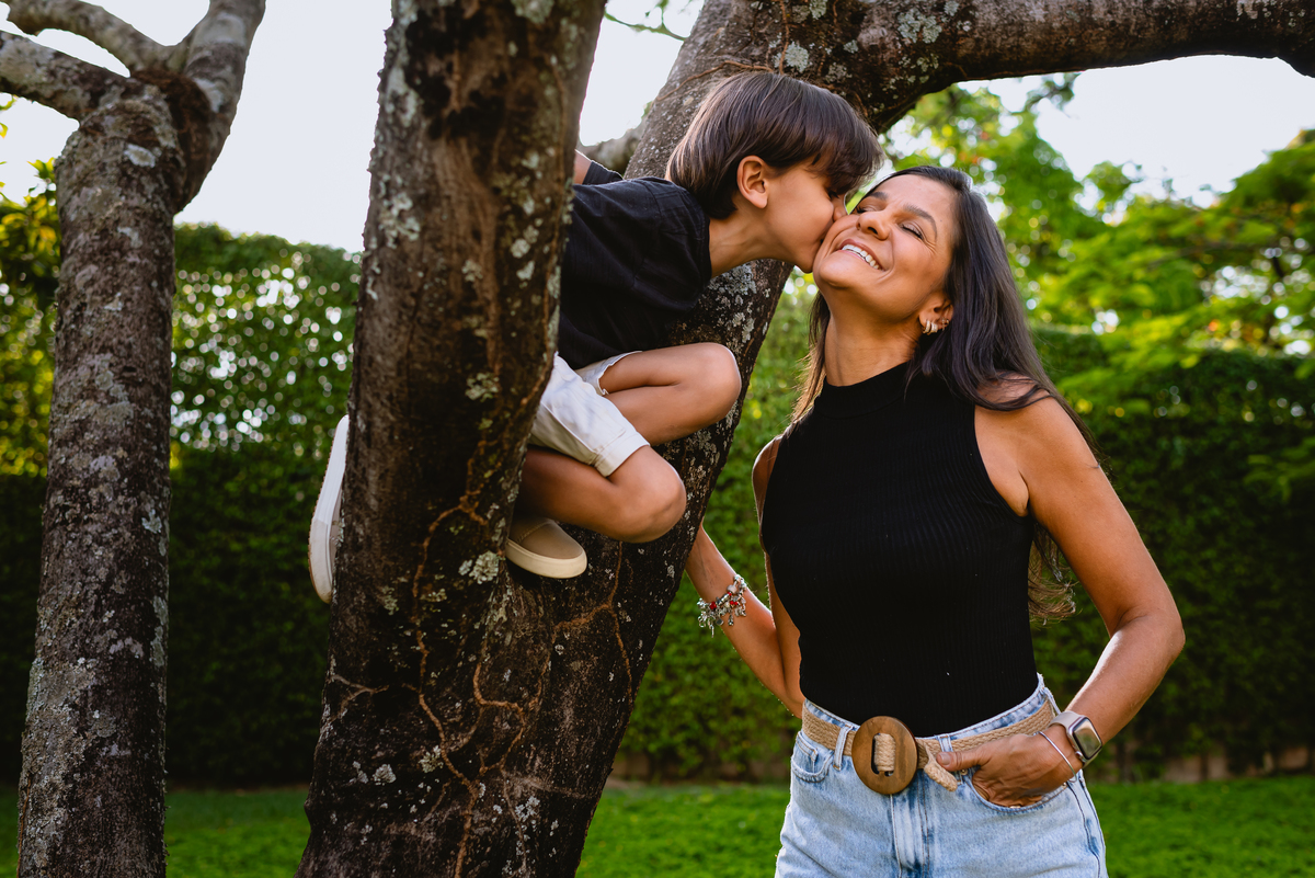 fotos de família mês e filho
