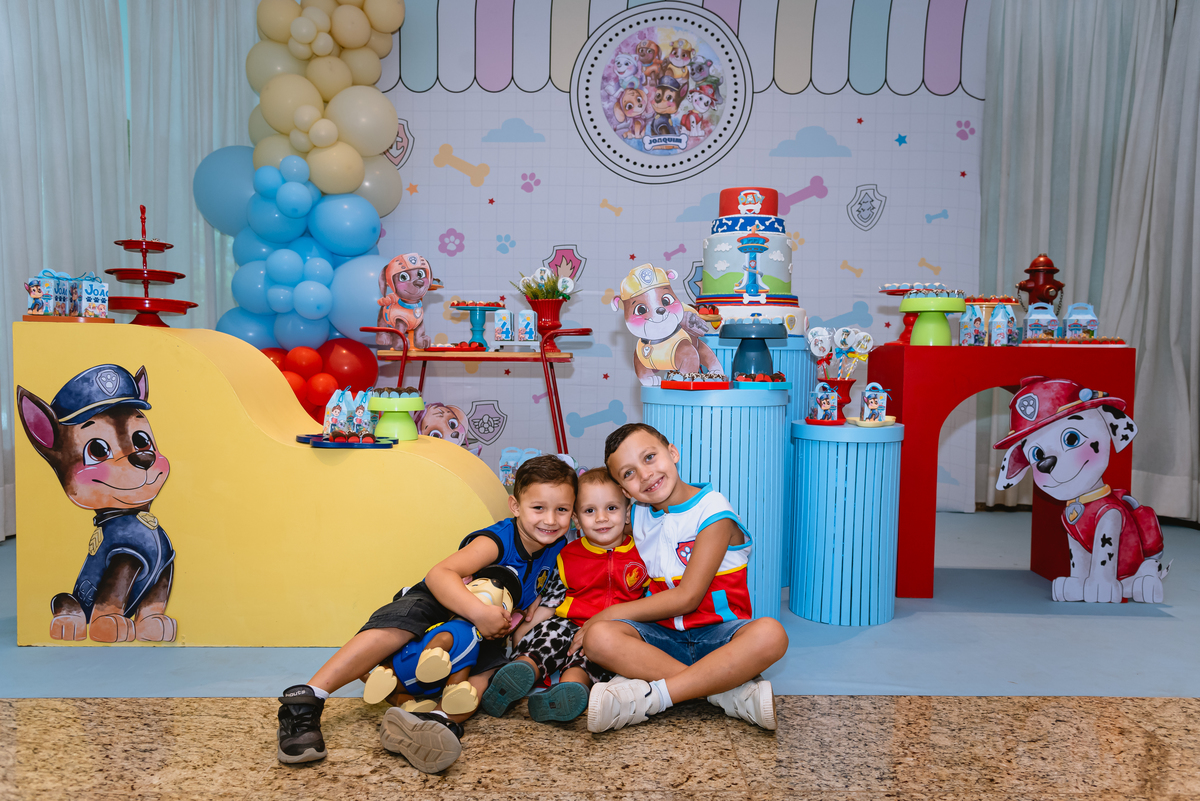 foto de festa infantil foto de família