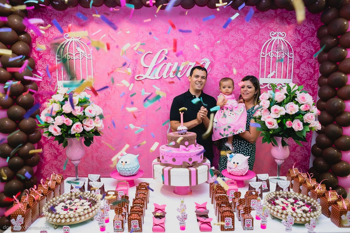 hora do parabéns de festa infantil