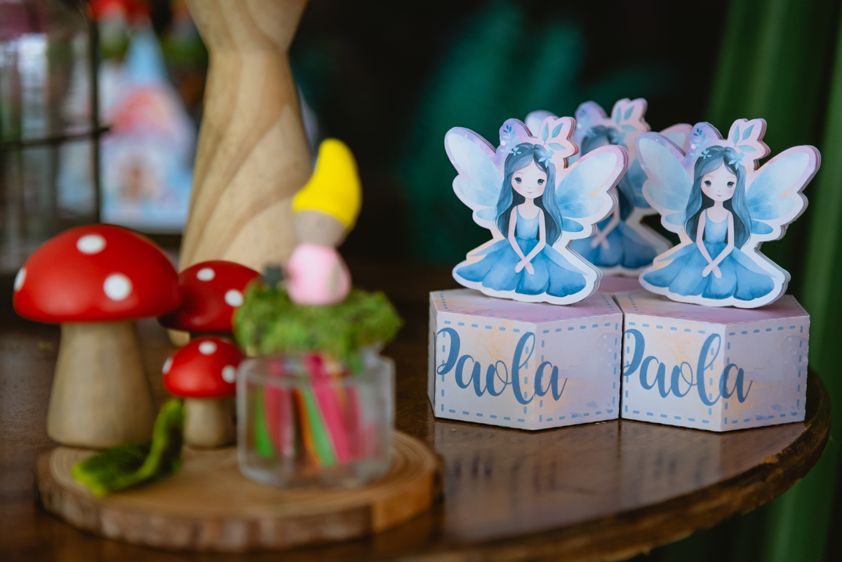 foto de festa infantil decoração floresta