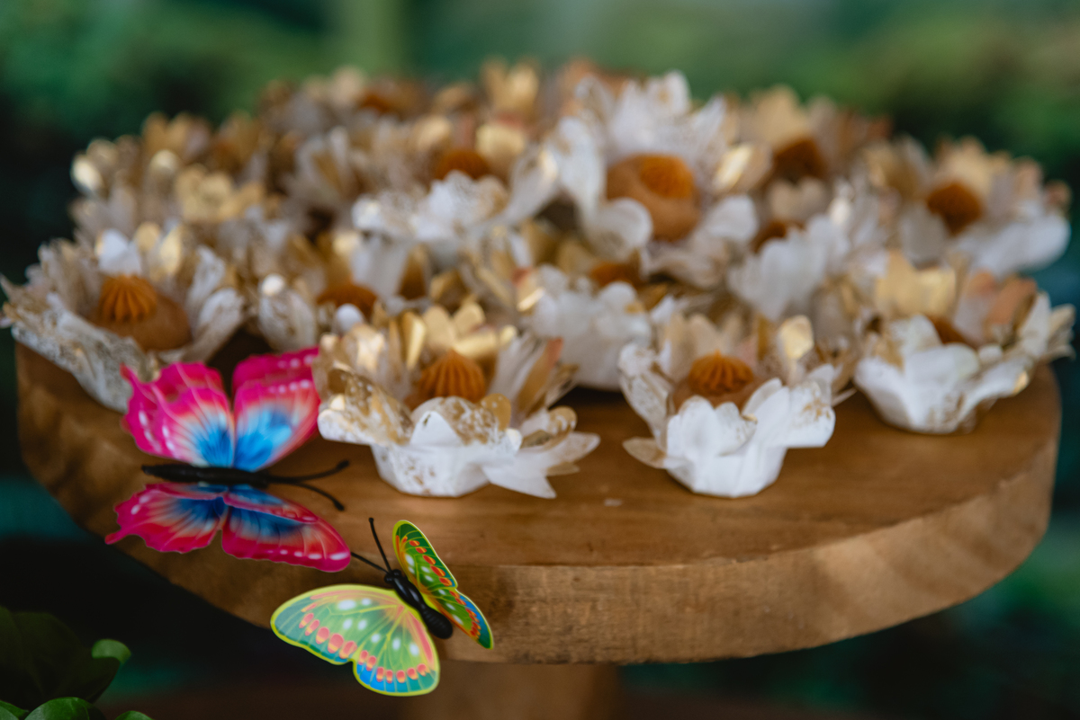 foto de festa infantil decoração floresta