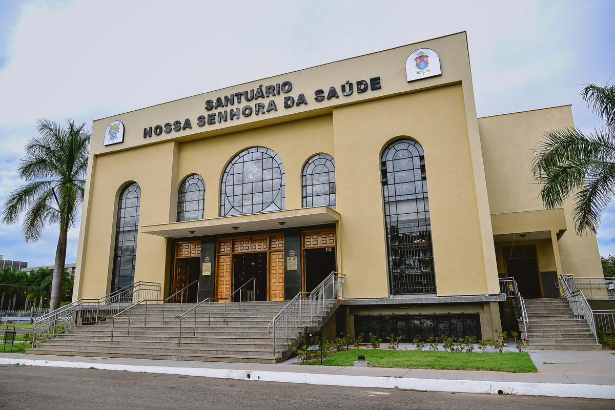 fotografia de batizado - Santuário Nossa Senhora da Saúde