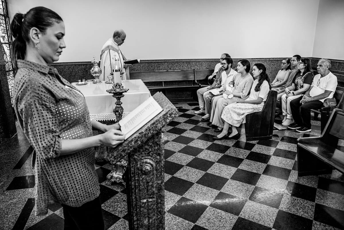 fotografia de batizado - Santuário Nossa Senhora da Saúde