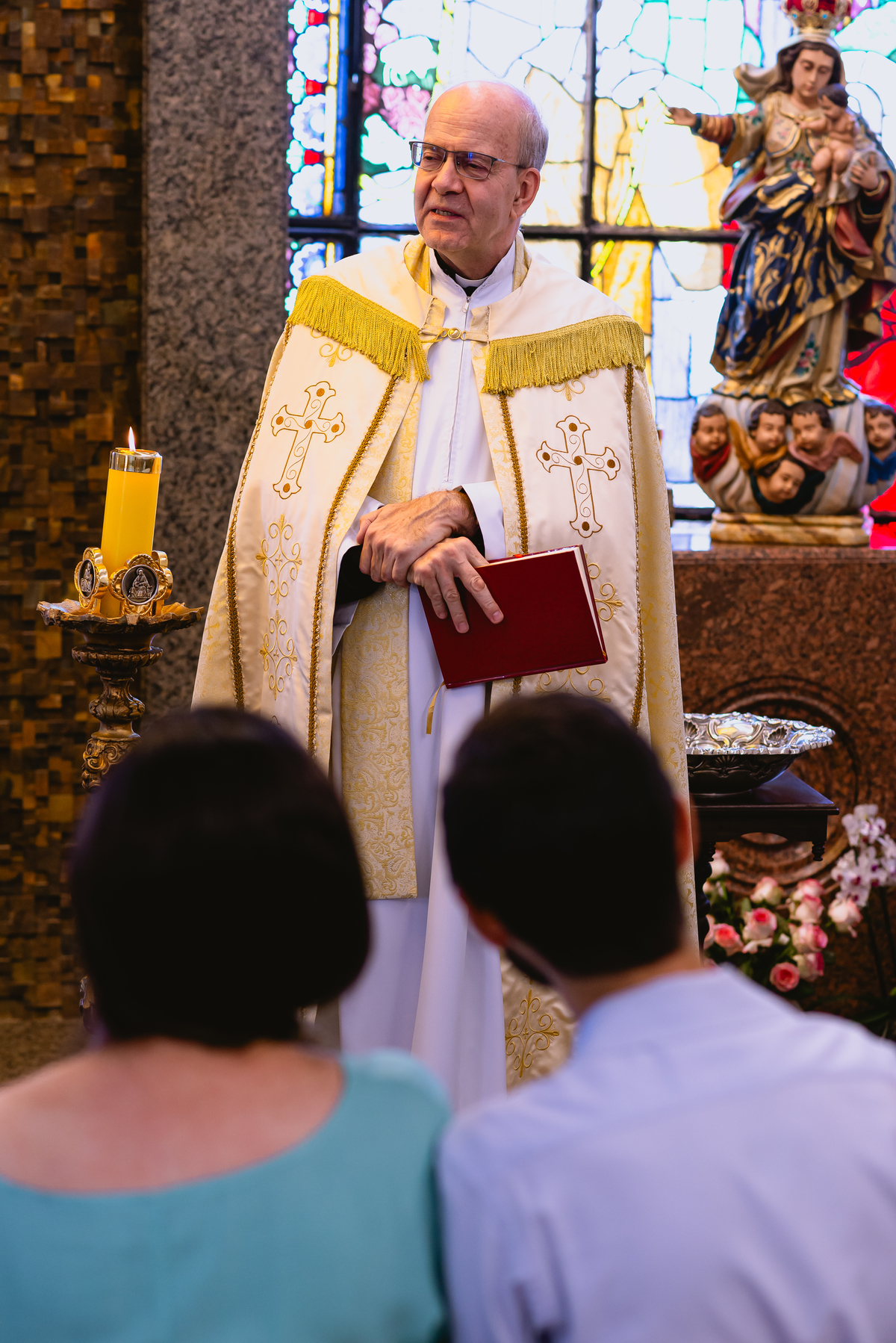 fotografia de batizado - Santuário Nossa Senhora da Saúde