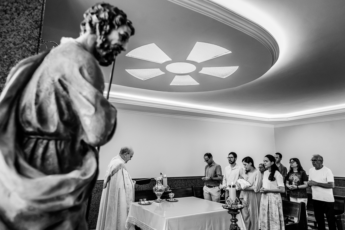fotografia de batizado - Santuário Nossa Senhora da Saúde