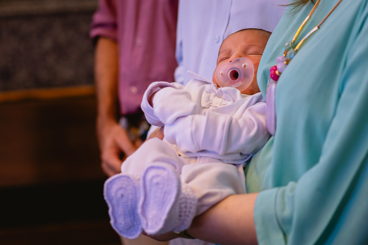 fotografia de batizado - Santuário Nossa Senhora da Saúde