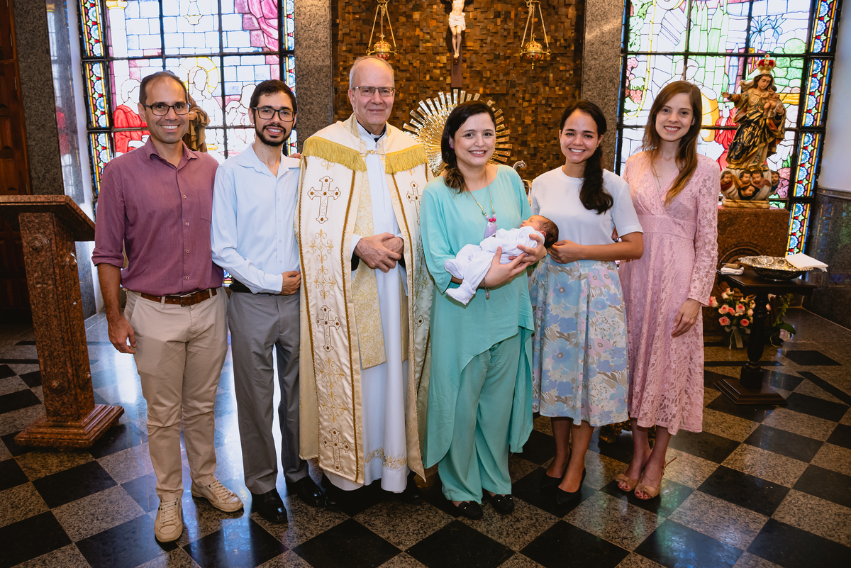 fotografia de batizado - Santuário Nossa Senhora da Saúde