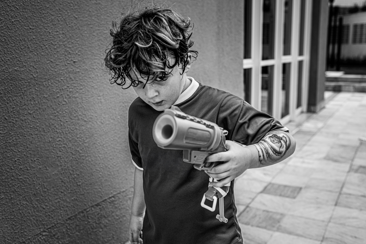 Decoração festa infantil - criança brincando 