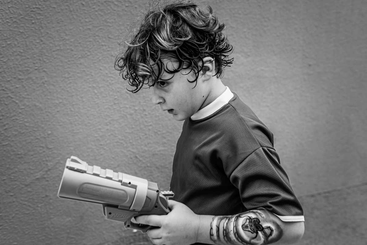 Decoração festa infantil - criança brincando 