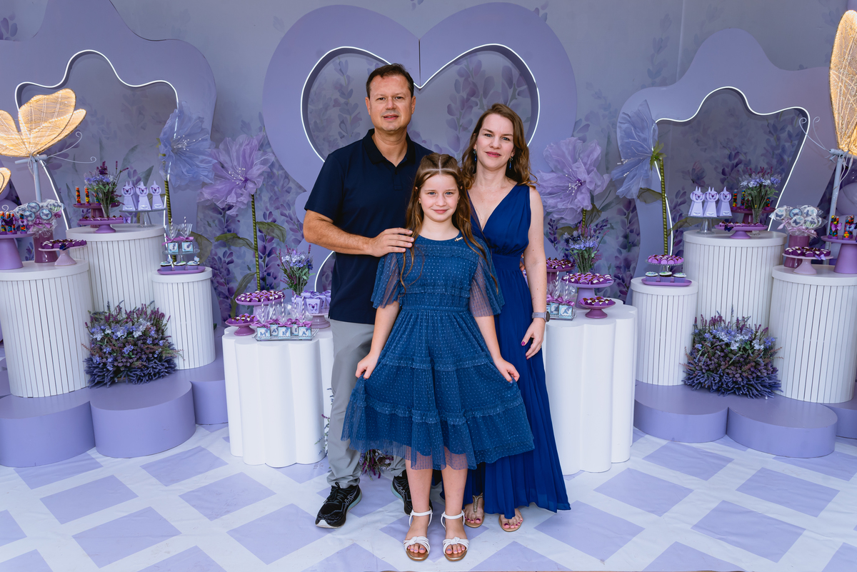 fotos de festa infantil - família reunida