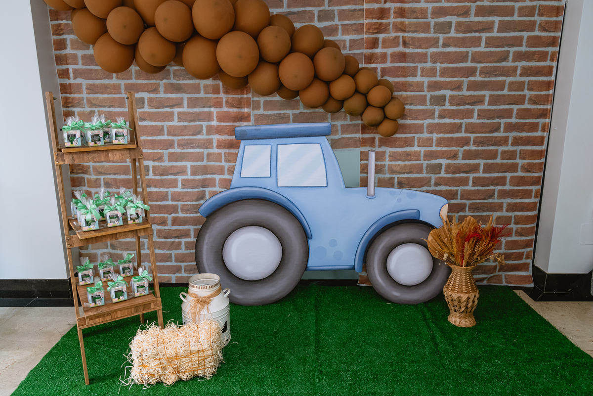 fotos de festa infantil - decoração fazendinha