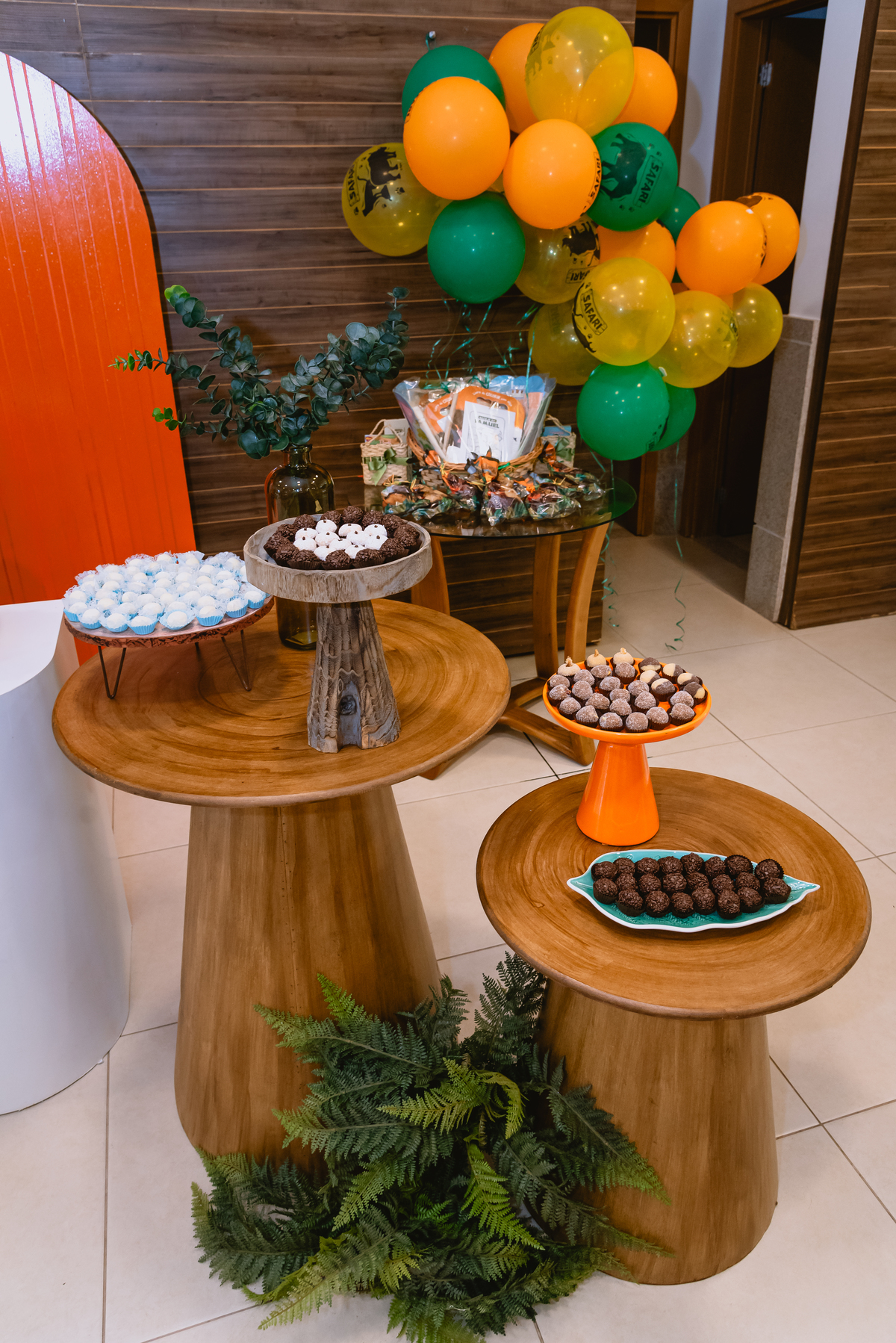 fotos de festa infantil - decoração safari