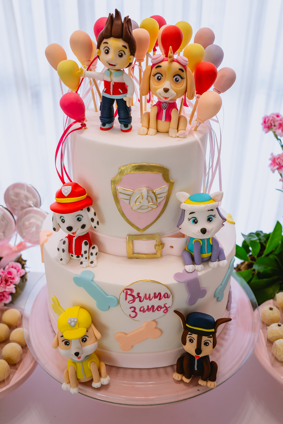 fotos de festa infantil - decoração patrulha canina - reservepetit