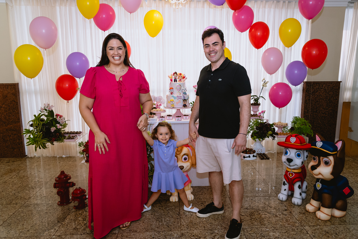 fotos de festa infantil família reunida 