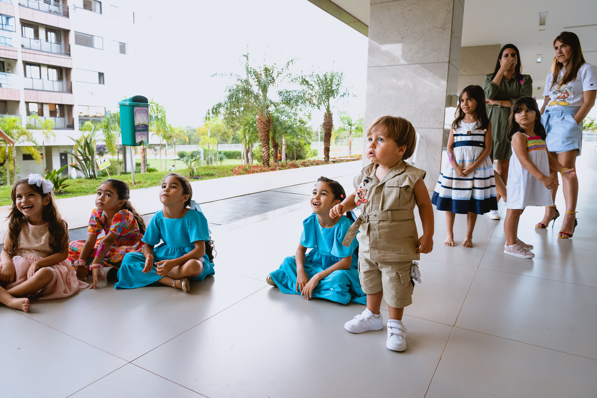 fotos de festa infantil - Mickey mouse safari