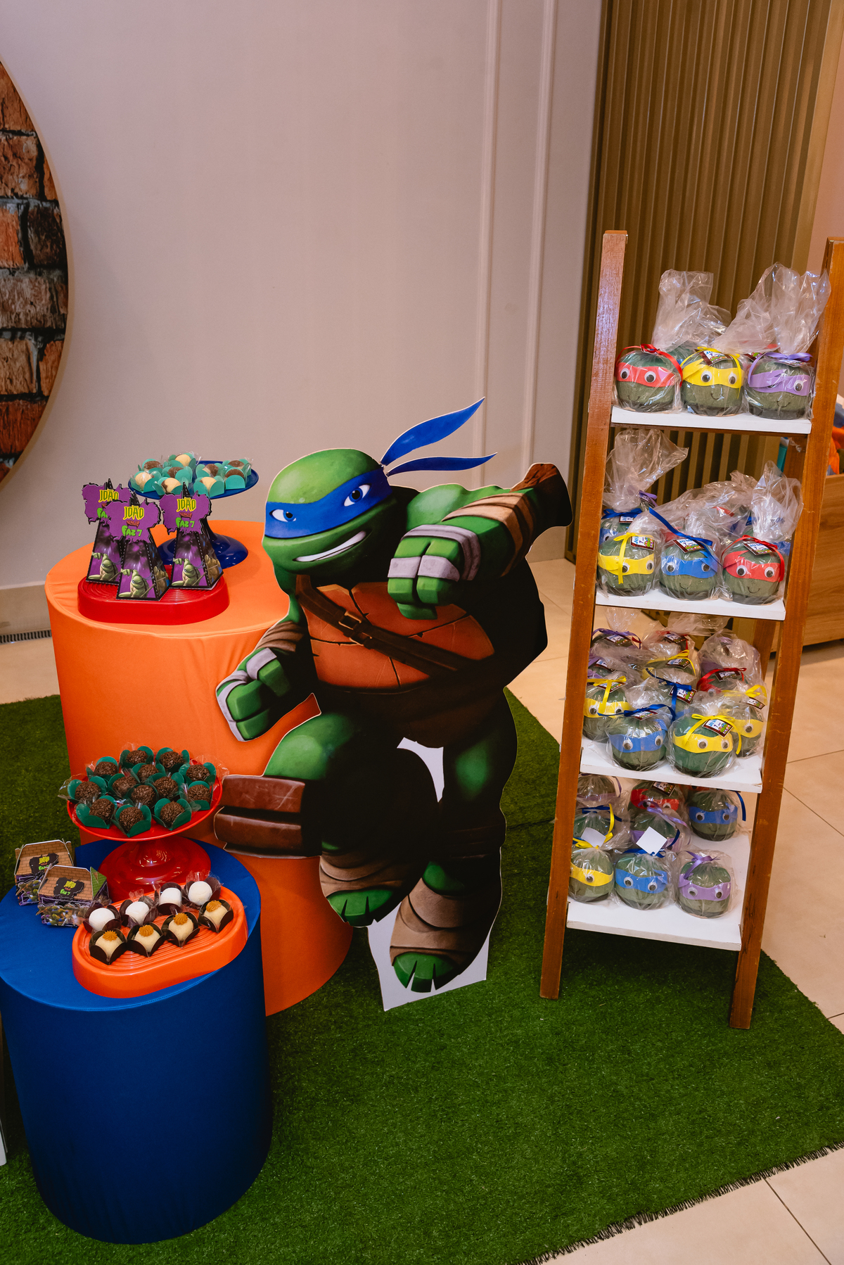 fotos de festa infantil - decoração tartaruga ninja - Pic Jump Festas