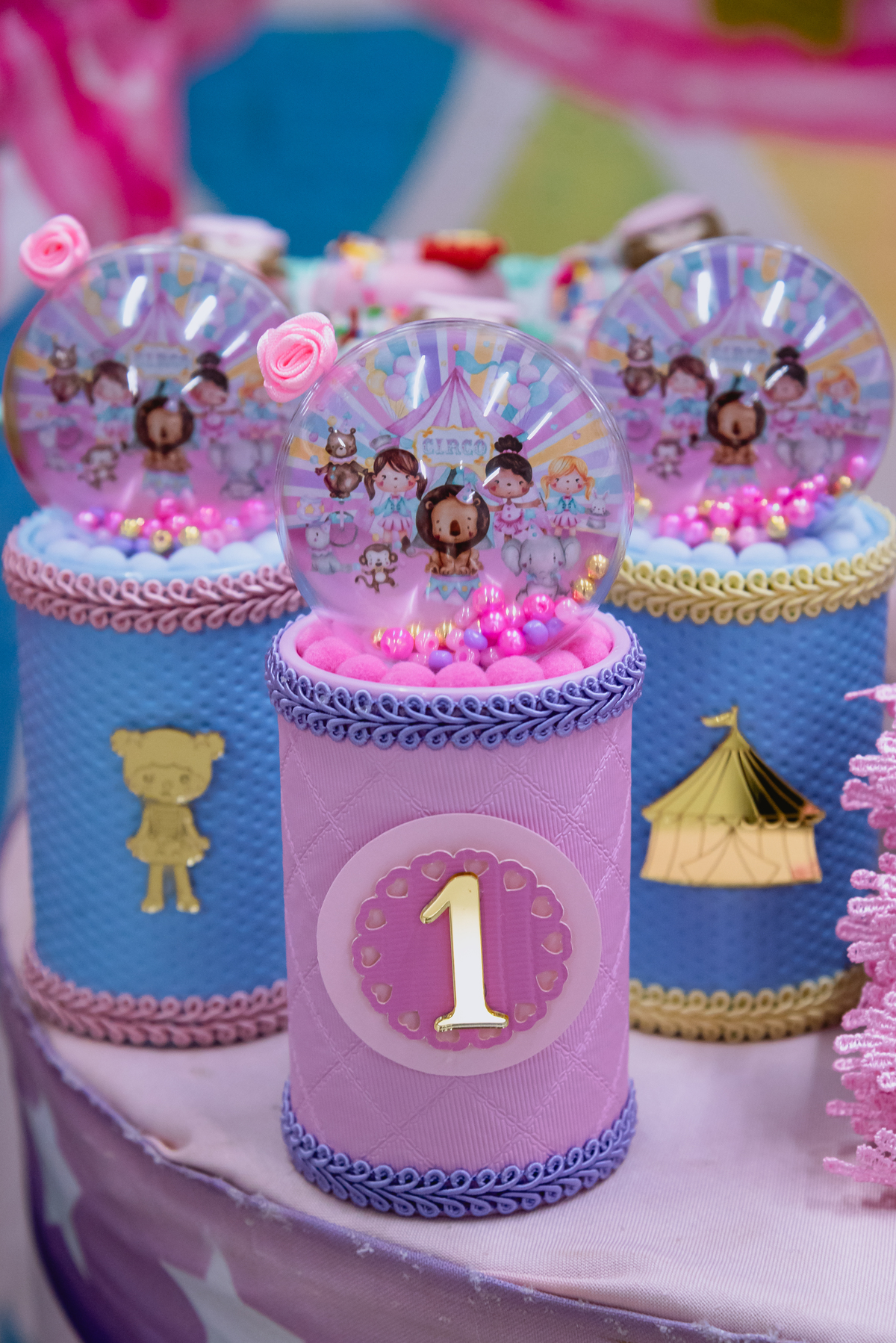 fotos de festa infantil - decoração de circo - Laços & Caprichos