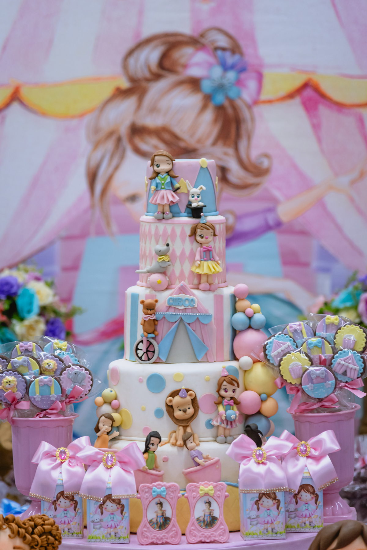 fotos de festa infantil - decoração de circo - Laços & Caprichos