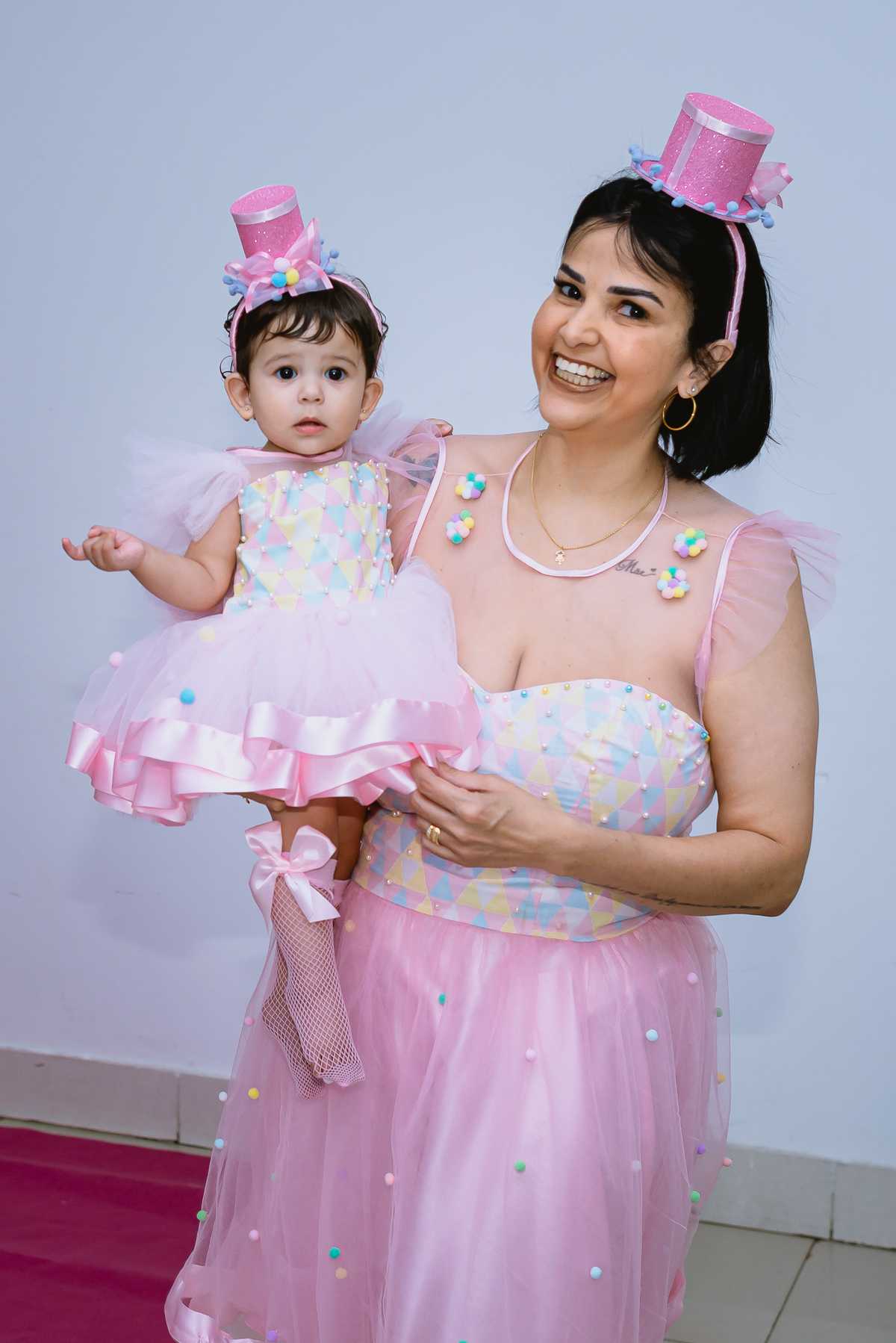 fotos de festa infantil - mãe e filha