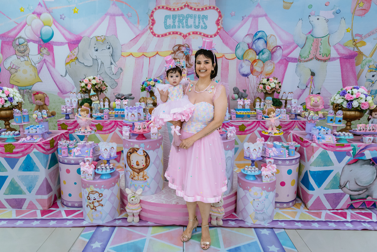 fotos de festa infantil - mãe e filha
