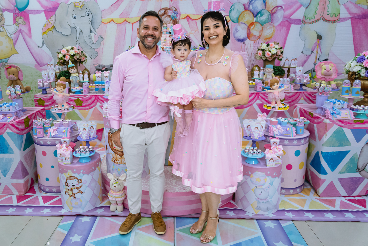 fotos de festa infantil - familia reunida