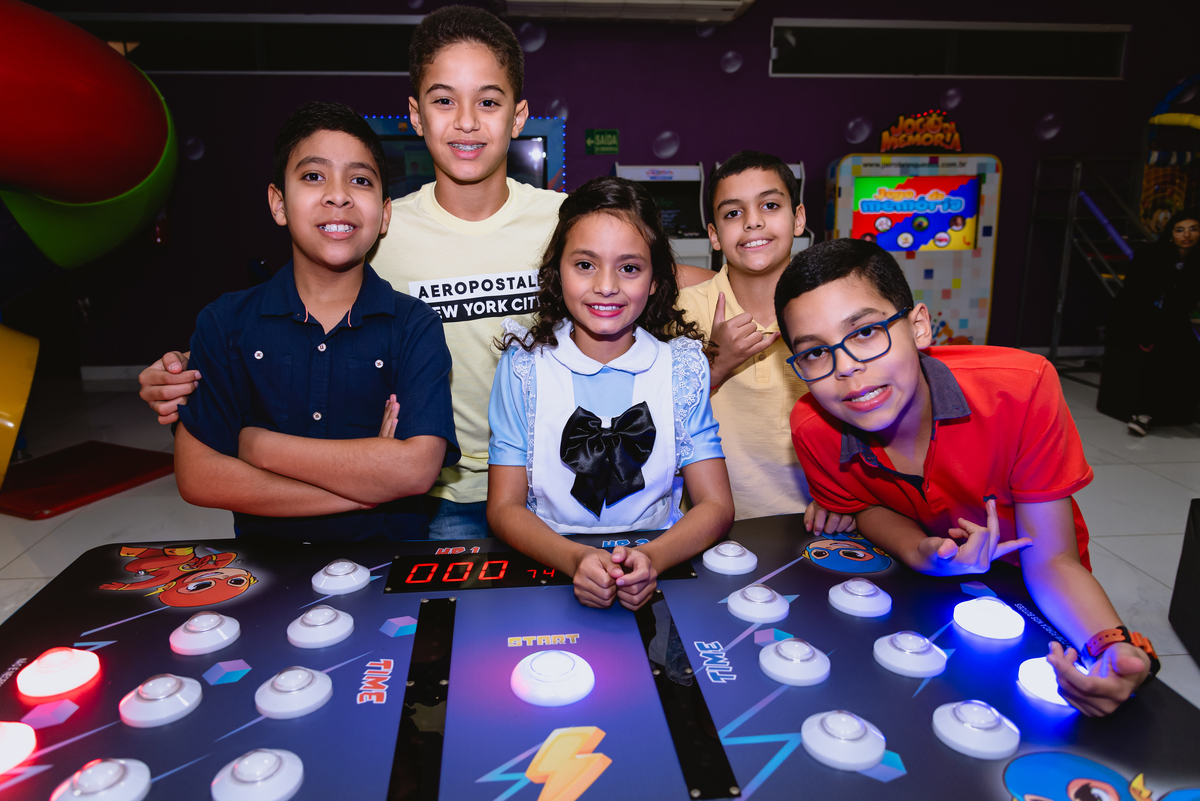 fotos de festa infantil - decoração - Kataplum - crianças brincando 