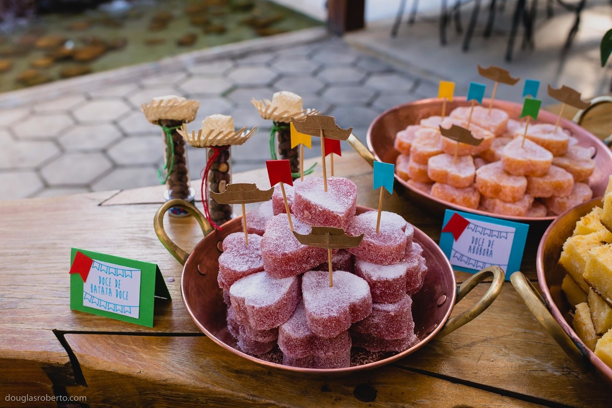 Festa com tema festa junina