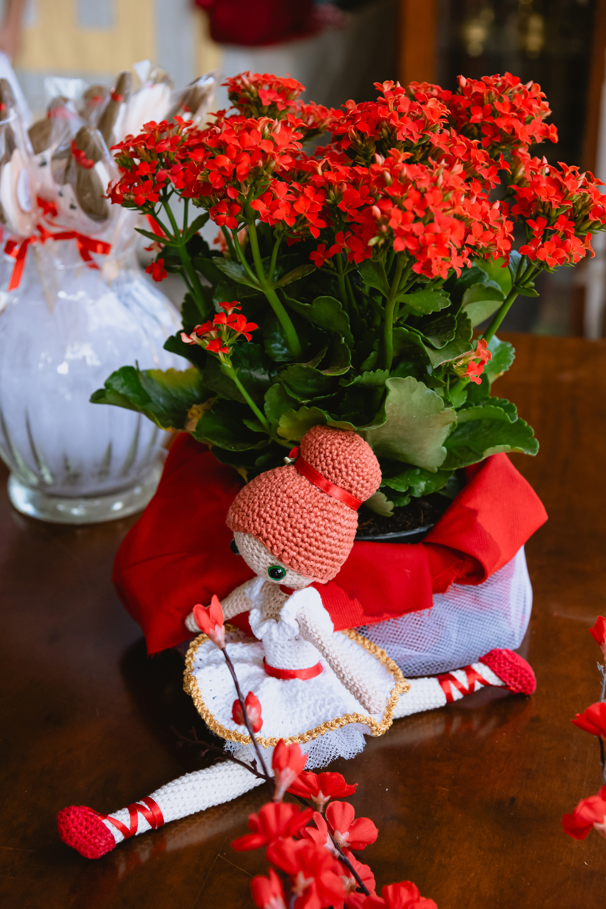 foto de festa de crianças - fotógrafo infantil - decoração de bailarina - foto de criança com down