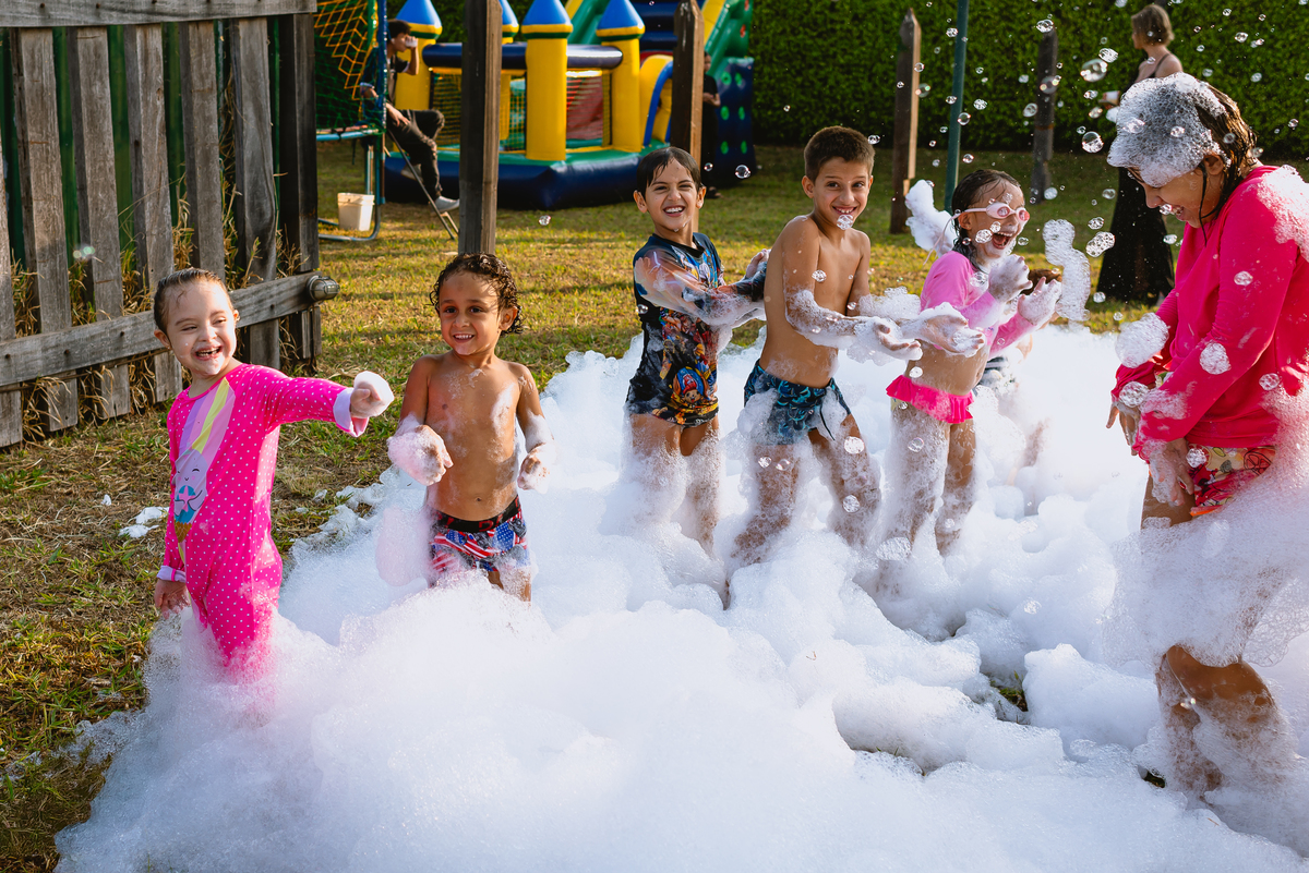 foto de festa de crianças - fotógrafo infantil - decoração de bailarina - foto de criança com down