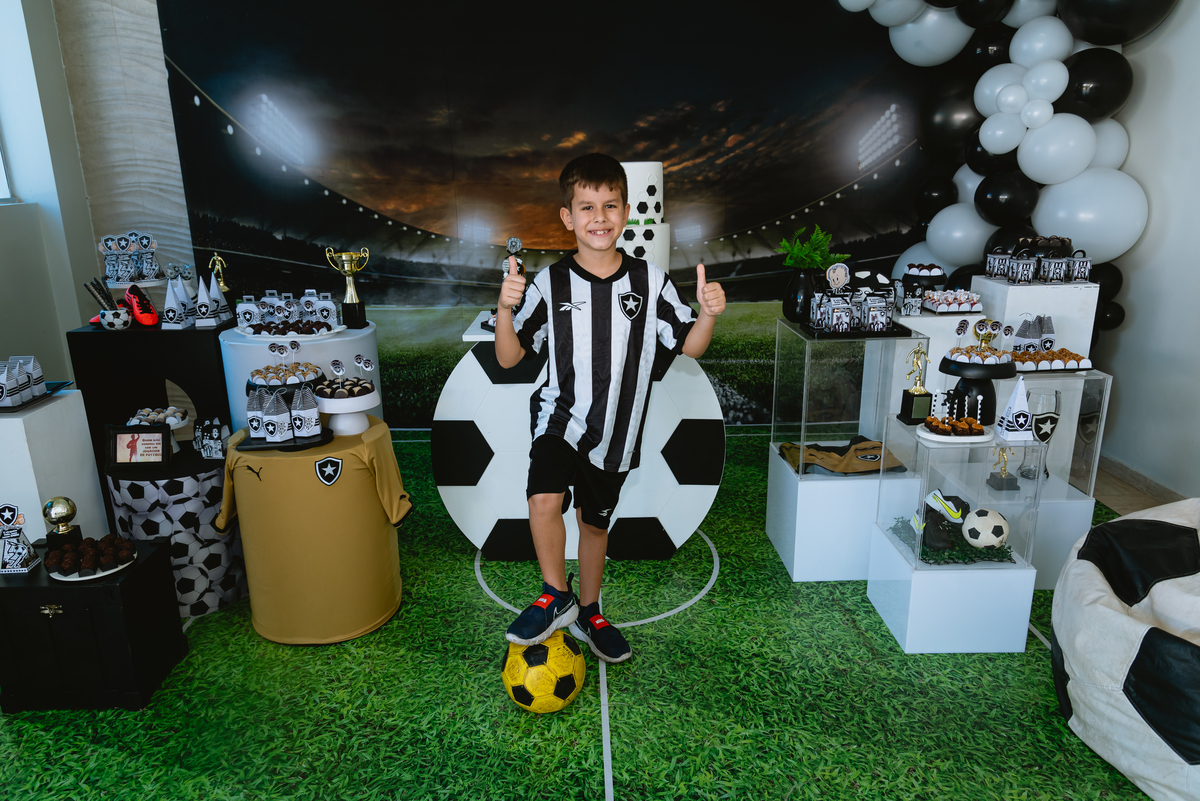 foto de festa de crianças - fotógrafo infantil - botafoguense