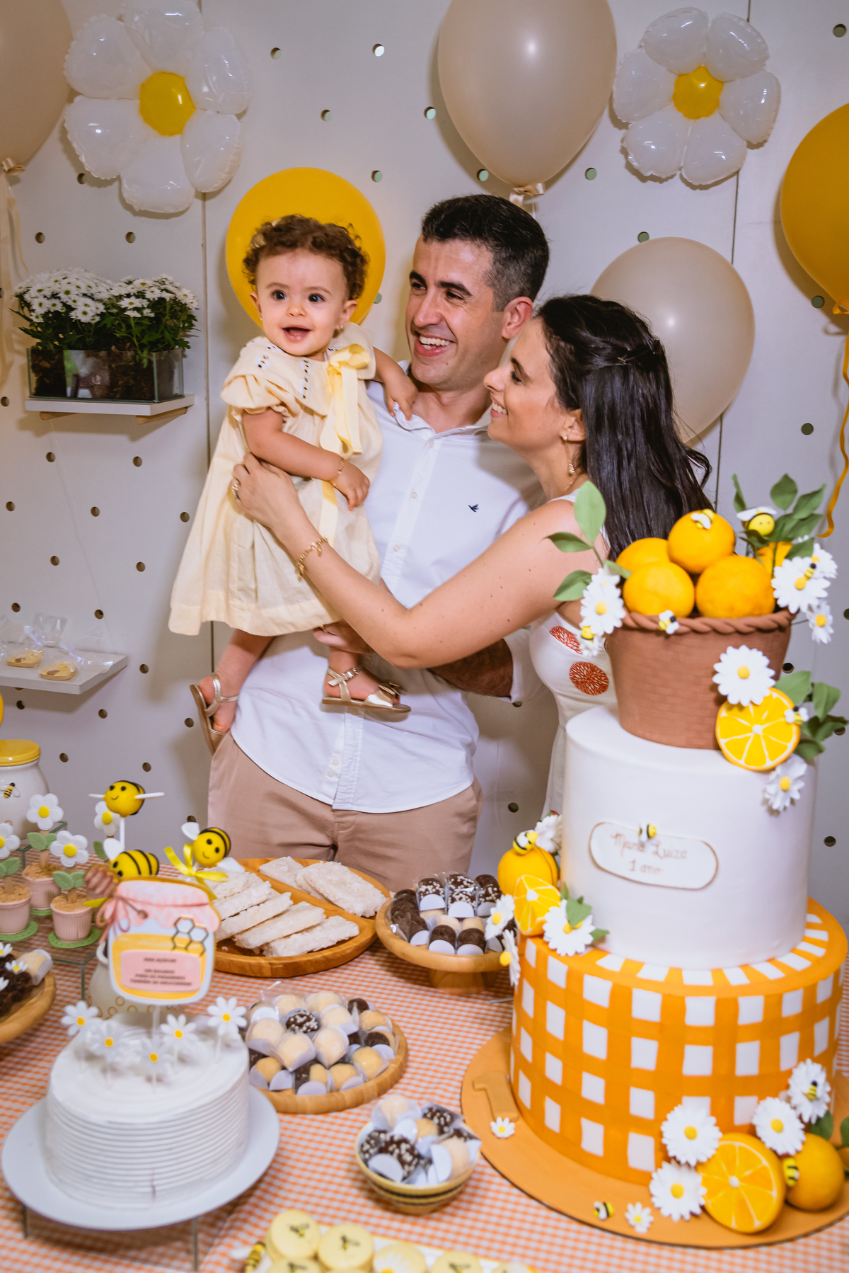 foto de festa de crianças - fotógrafo infantil - família reunida 