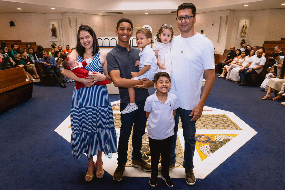 batizado na Paróquia Imaculada Conceição em taguatinga