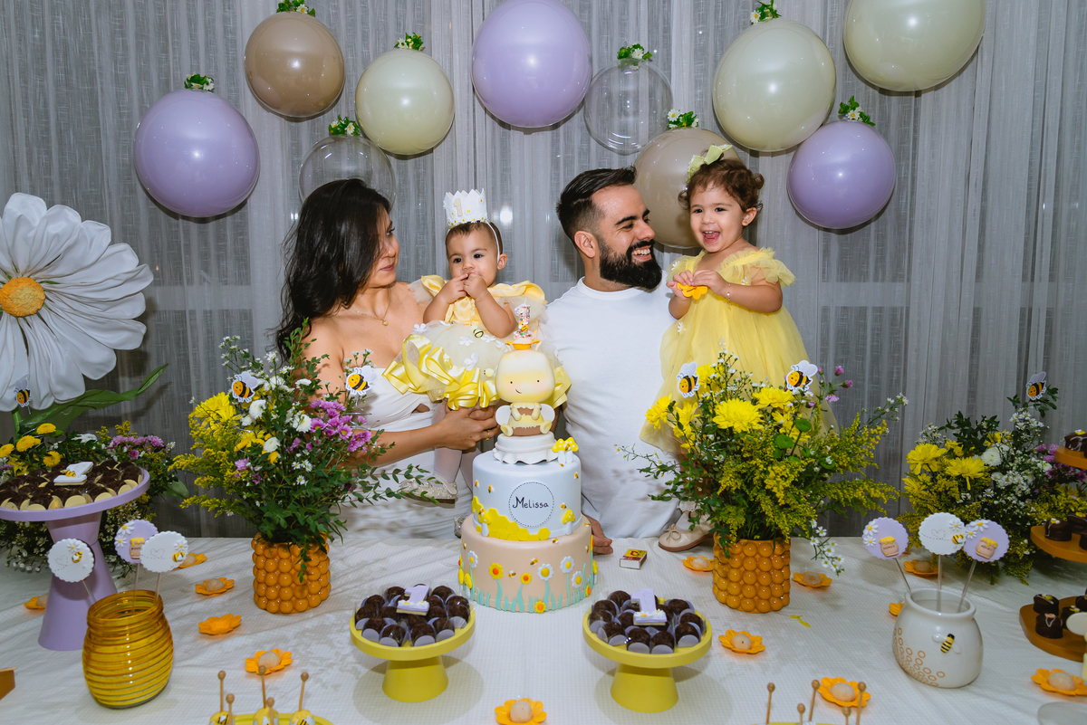 foto de festa de crianças - fotógrafo infantil - hora dos parabéns