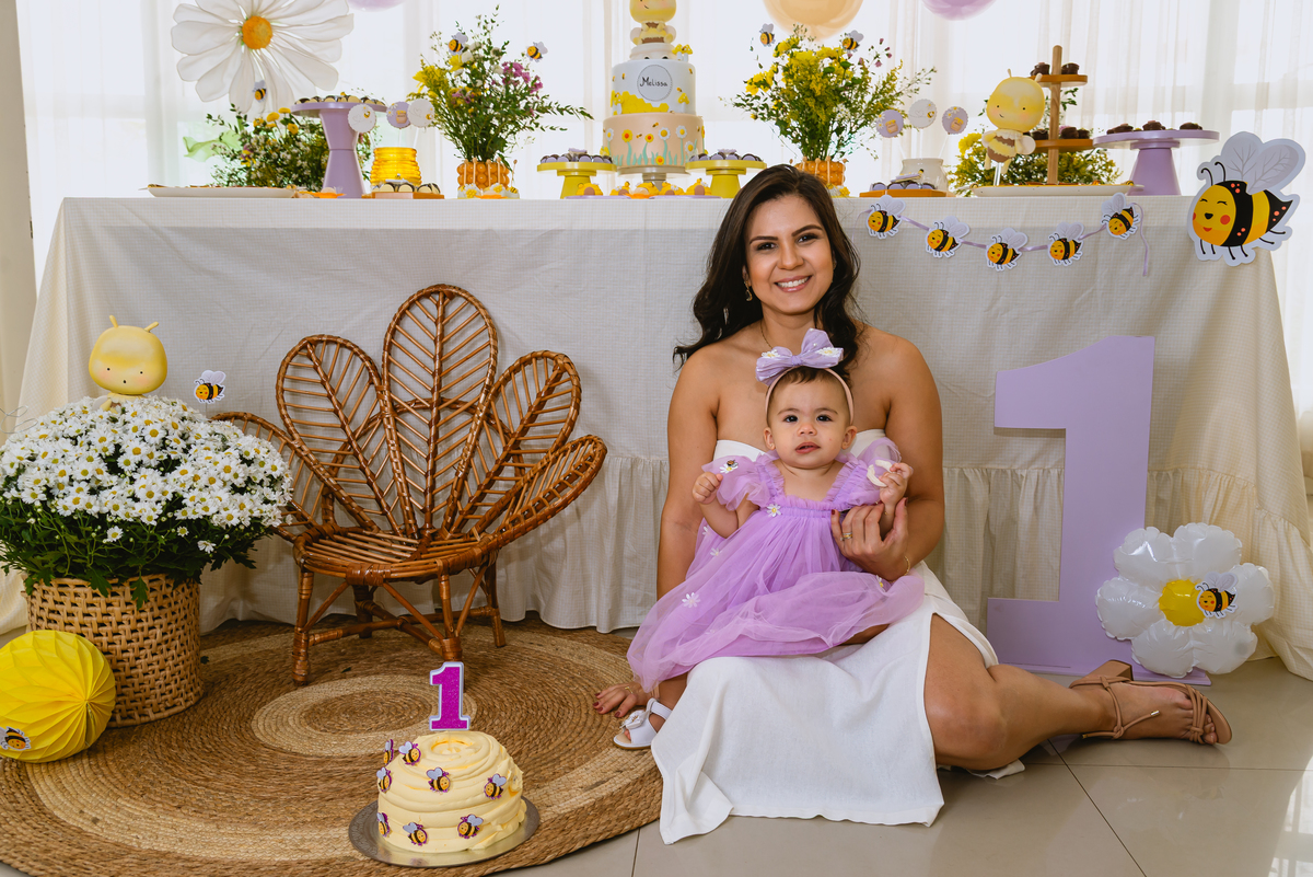 foto de festa de crianças - fotógrafo infantil - mãe e filha