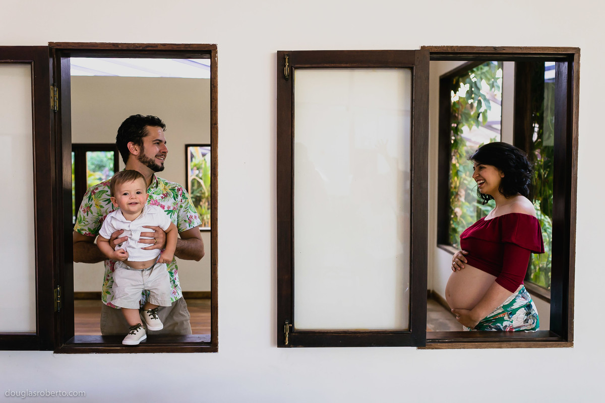 foto de gestante em ipê