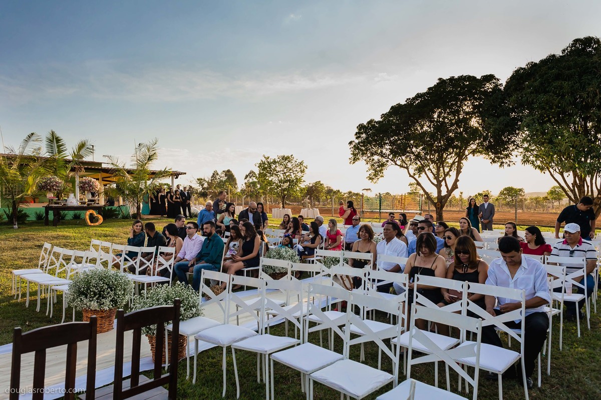 casamento durante o dia