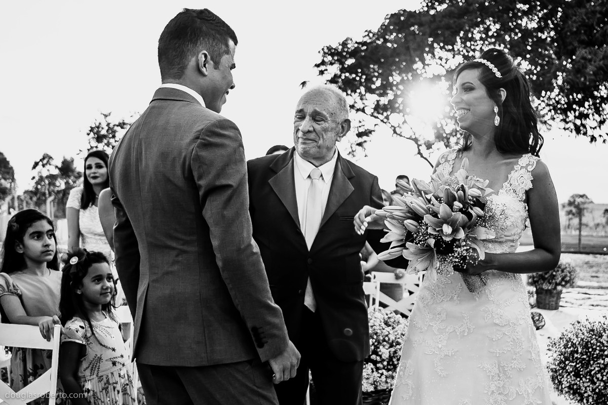 emoção do pai da noiva